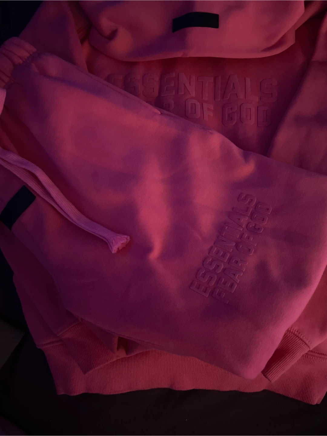 Essentials Fear of God full set (coral)