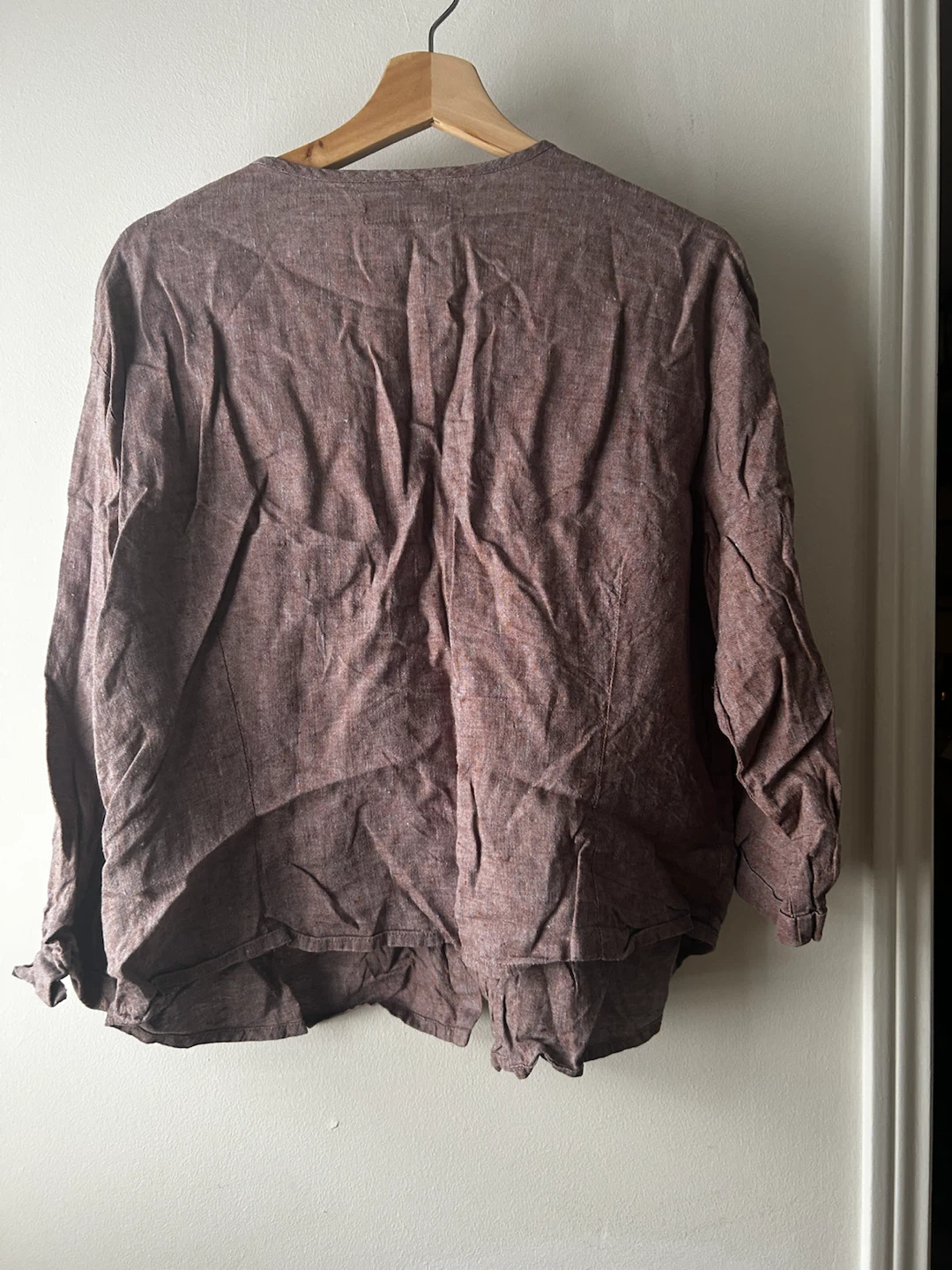 Flax Brand - Purple Linen Shirt - photo 2