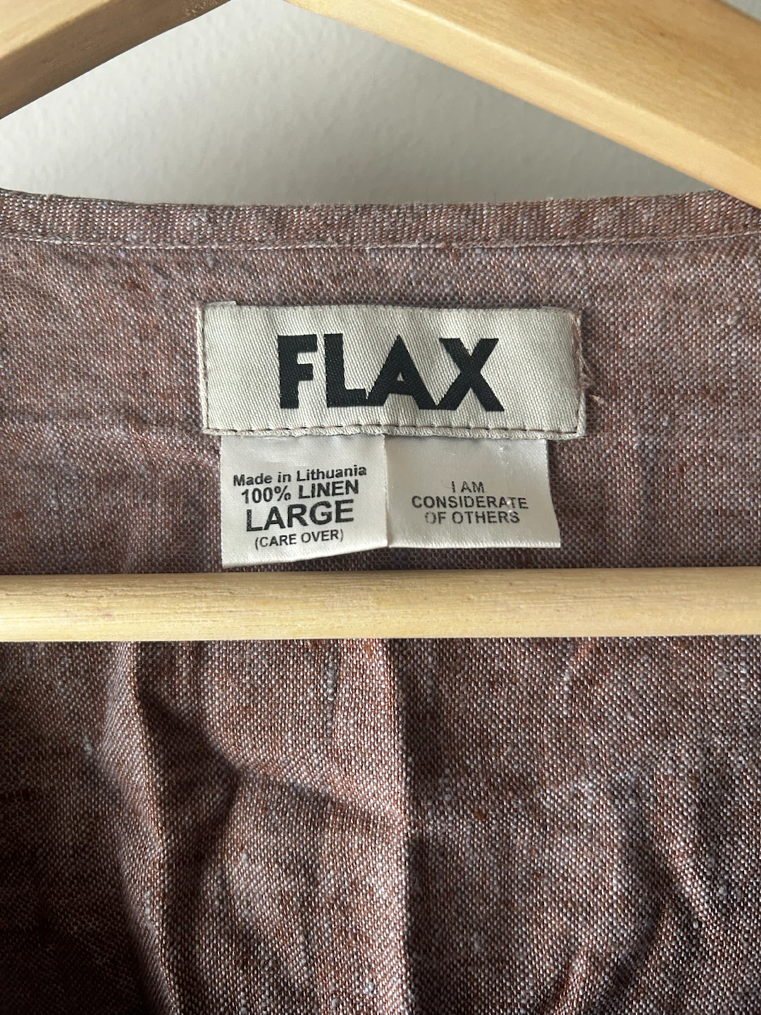Flax Brand - Purple Linen Shirt - photo 3