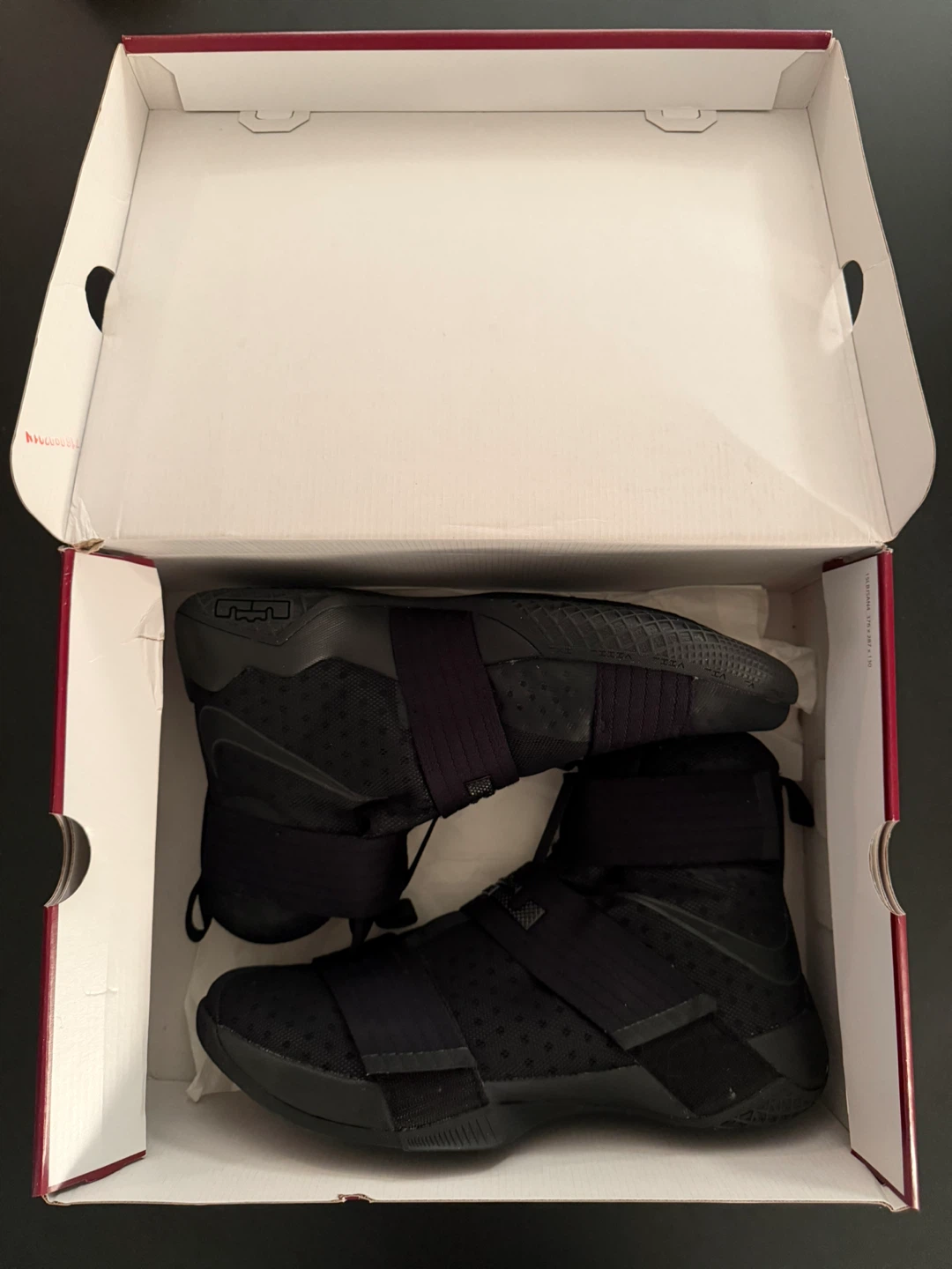 RARE 2016 Nike LeBron Solder 10 Black Space - photo 3