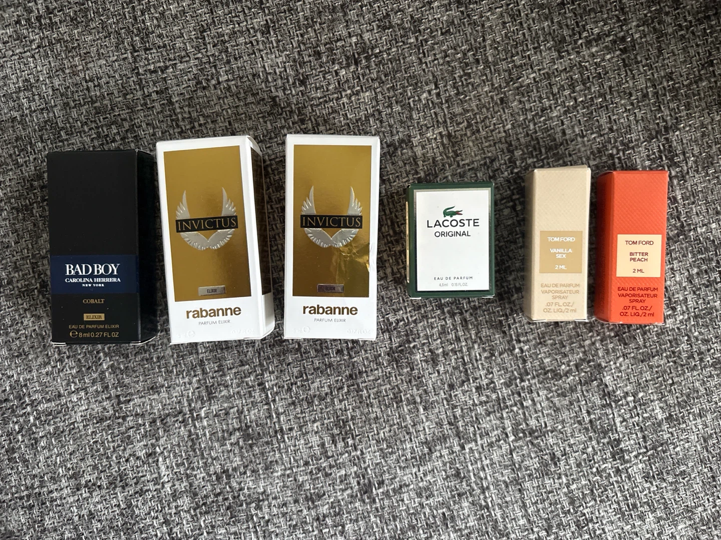 Set of 6 Assorted Fragrance Samples