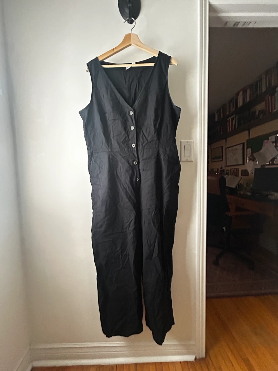 Gap Black Jumpsuit