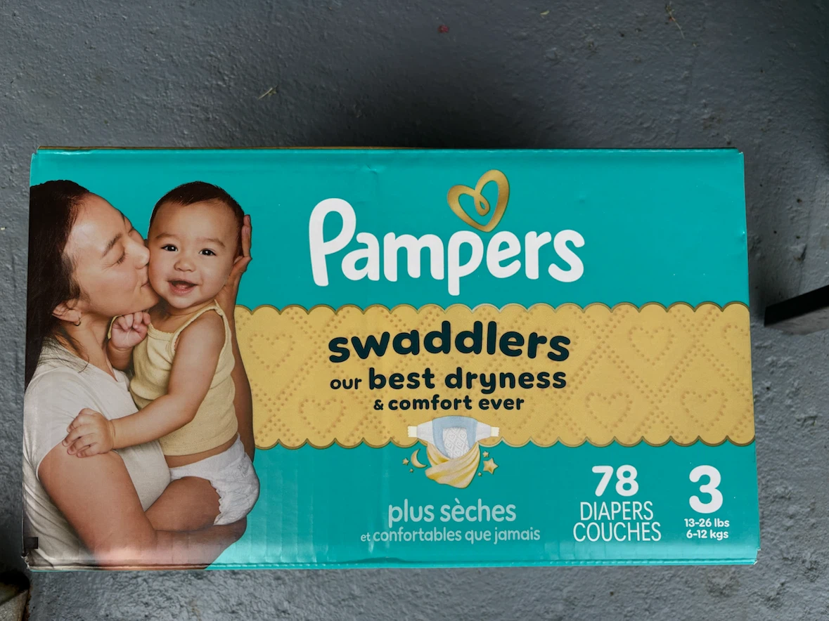 Pampers Swaddlers Size 3 Diapers (78 count)