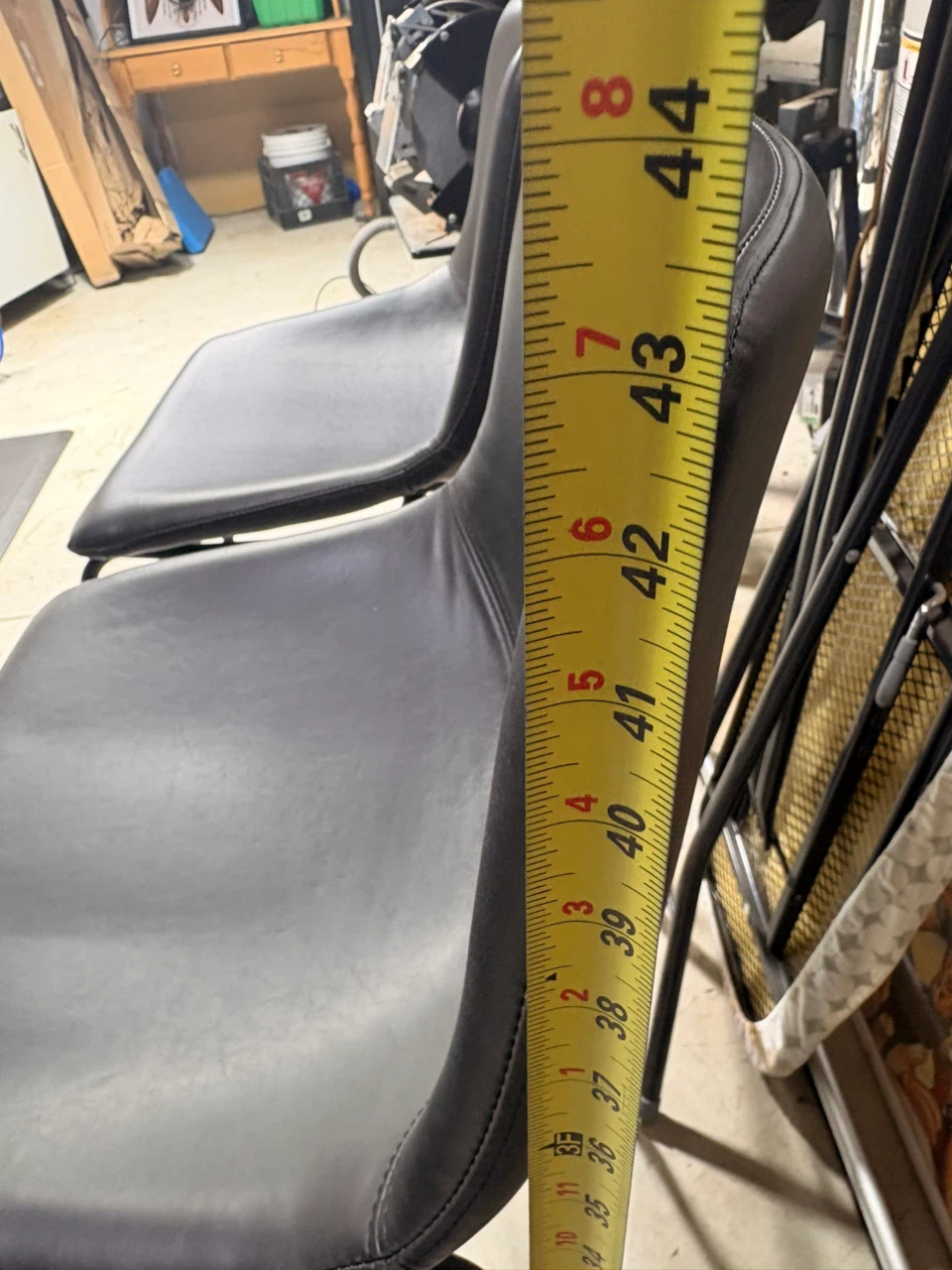 Set of 2 Black Bar Stools - photo 2