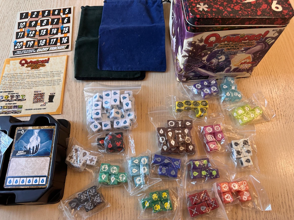 Quarriors! Dice Building Game