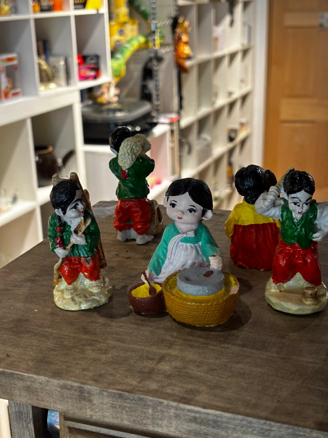 Set of 11 Traditional Korean Folk Figurines - photo 4