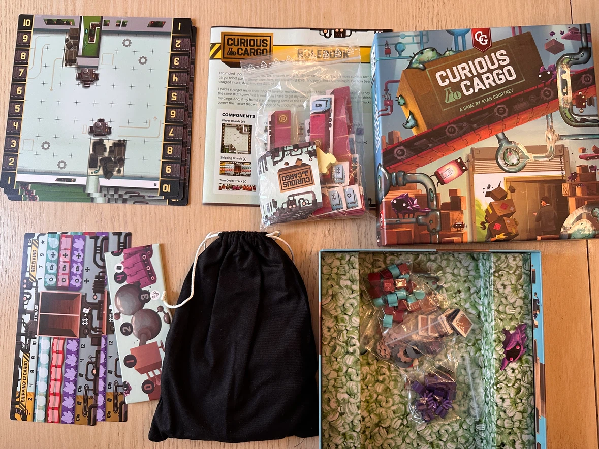 Curious Cargo Board Game