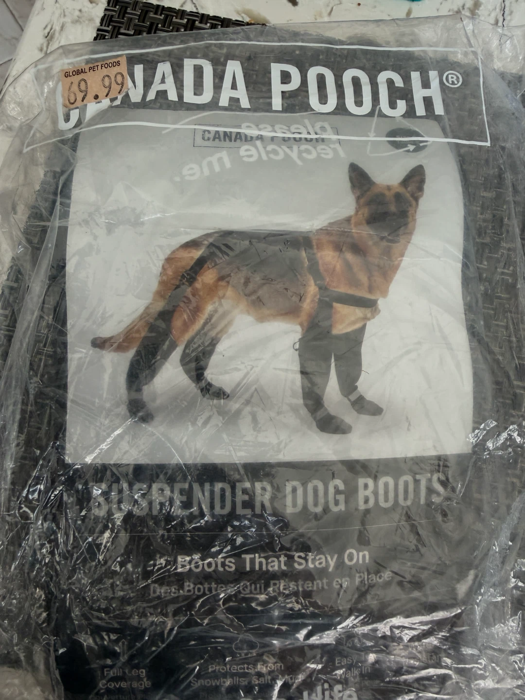 Canada Pooch Suspender Dog Boots Size 2 - photo 3