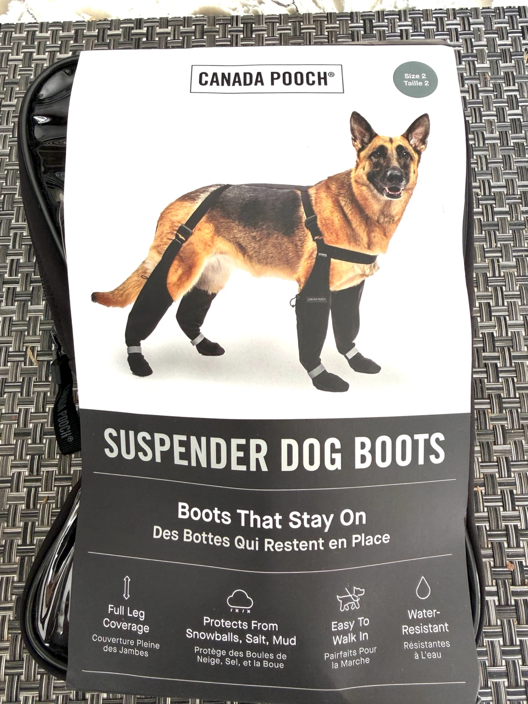 Canada Pooch Suspender Dog Boots Size 2 - photo 4