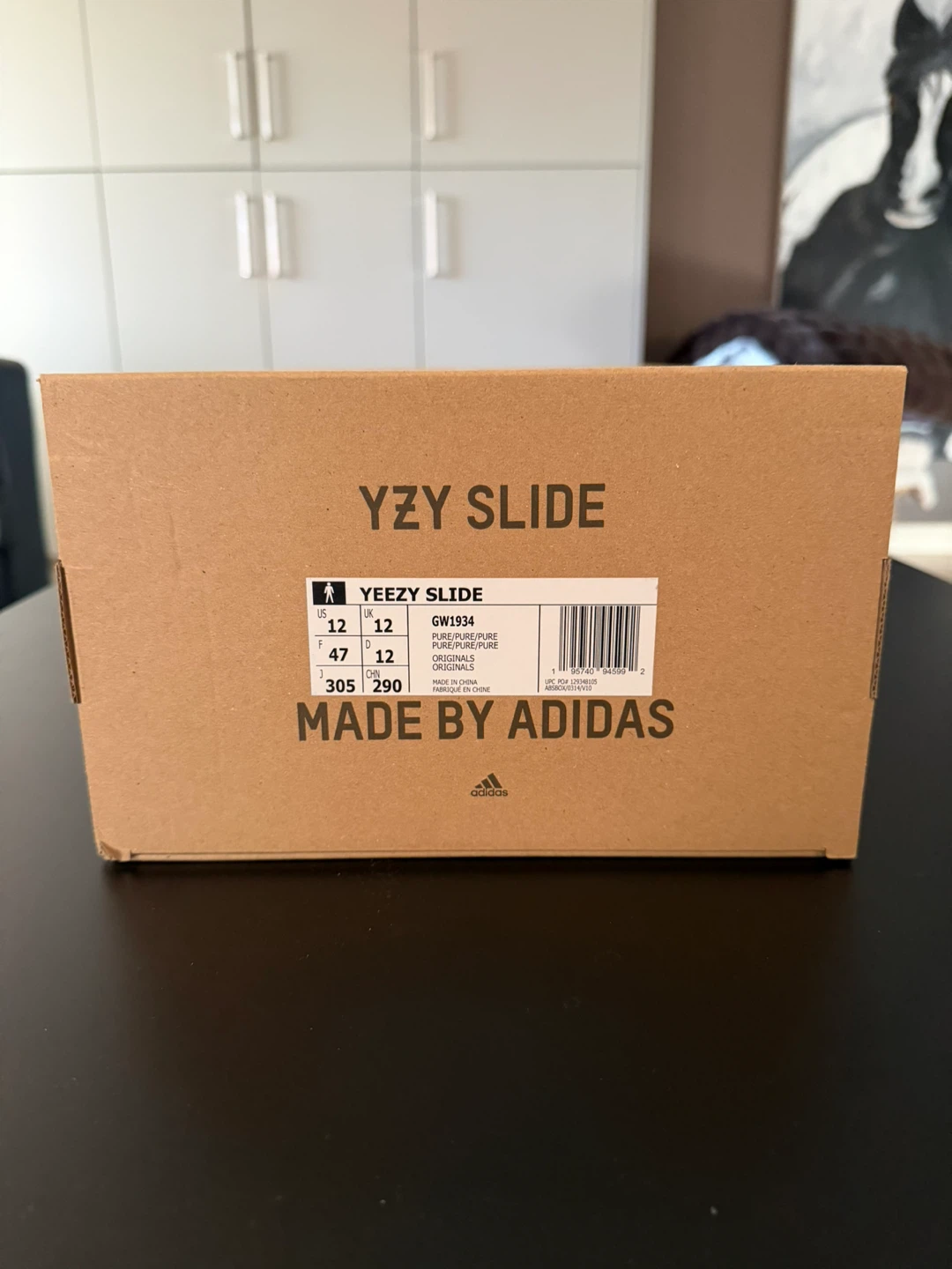 DEADSTOCK adidas Yeezy Slide "Pure" - photo 3