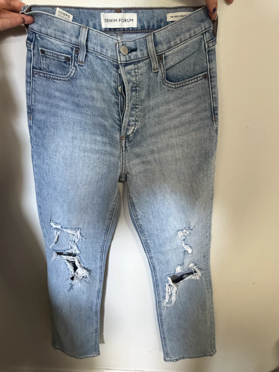 Aritzia Denim Forum The Arlo High Rise Jeans