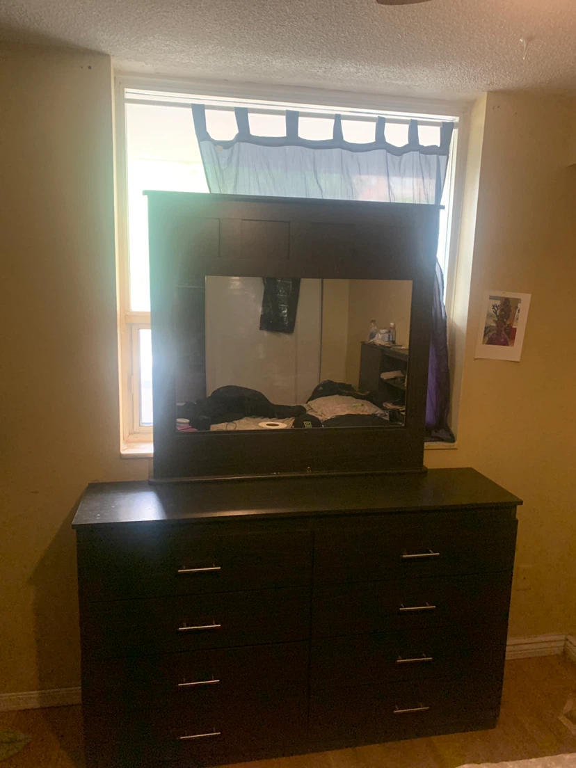 Dark Brown Bedroom Furniture Set - photo 2