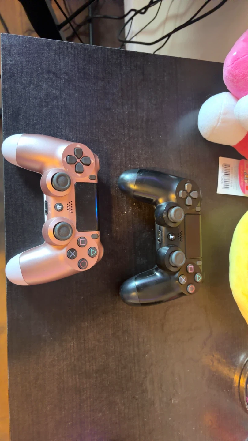 Sony PlayStation 4 Slim Console with 2 Controllers and 5 Games