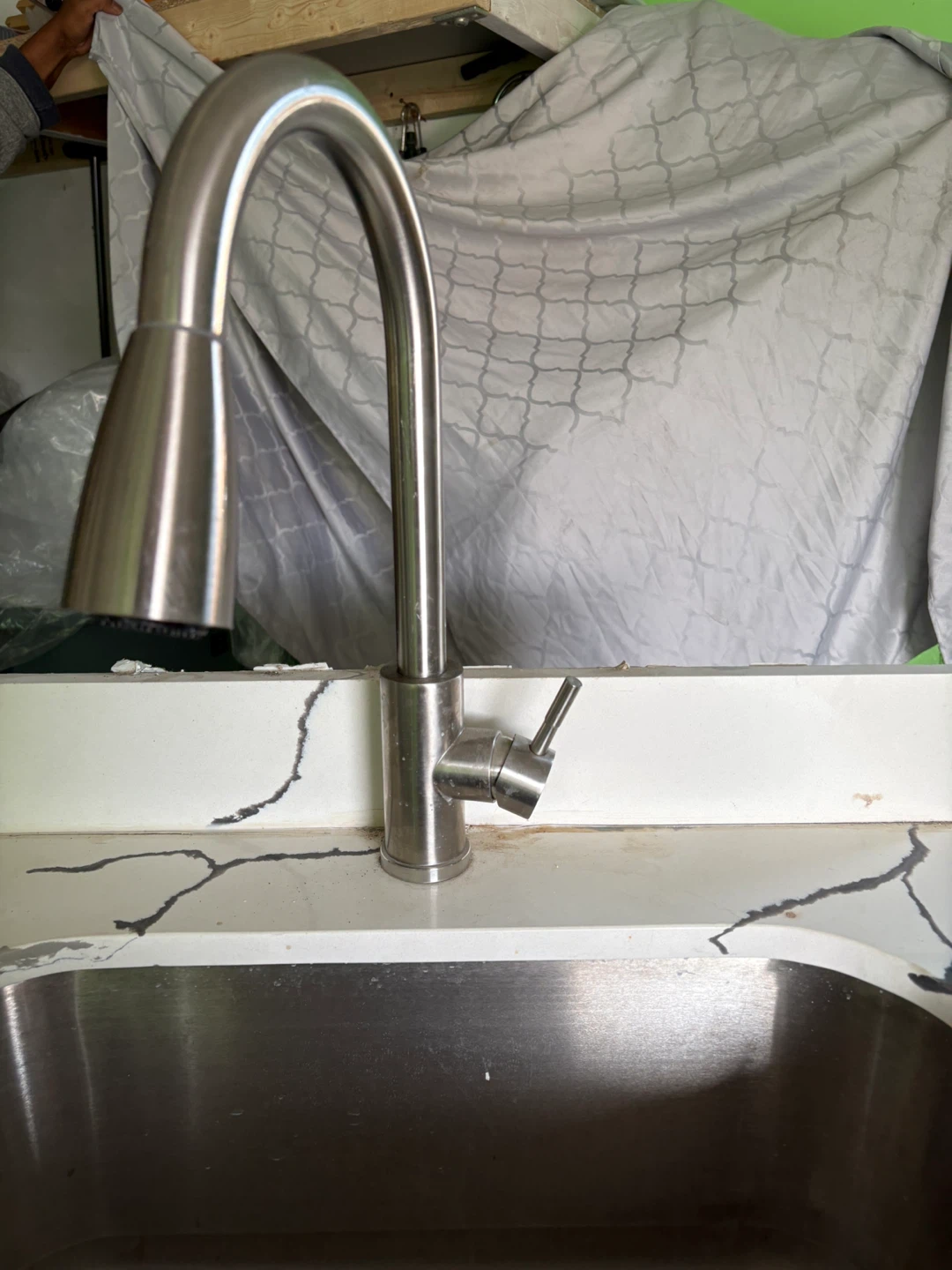 Laundry room Vanity Sink with Faucet and Countertop - photo 4
