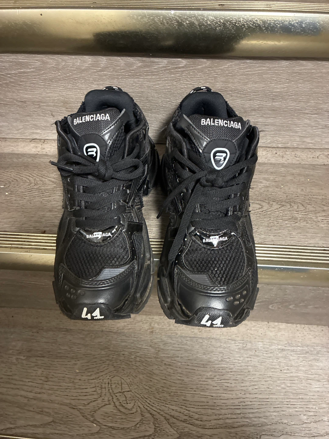 Balenciaga Runner Sneakers Black