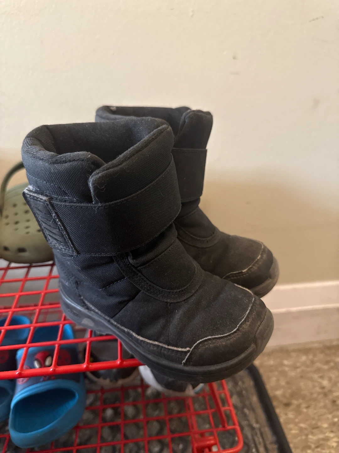 Decathlon Quechua Black Winter Boots Kids