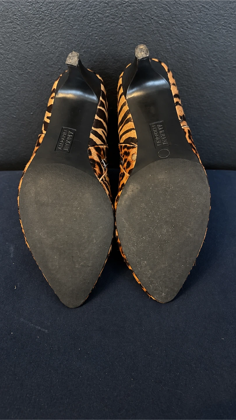 Leopard Print Ankle Boots - photo 4