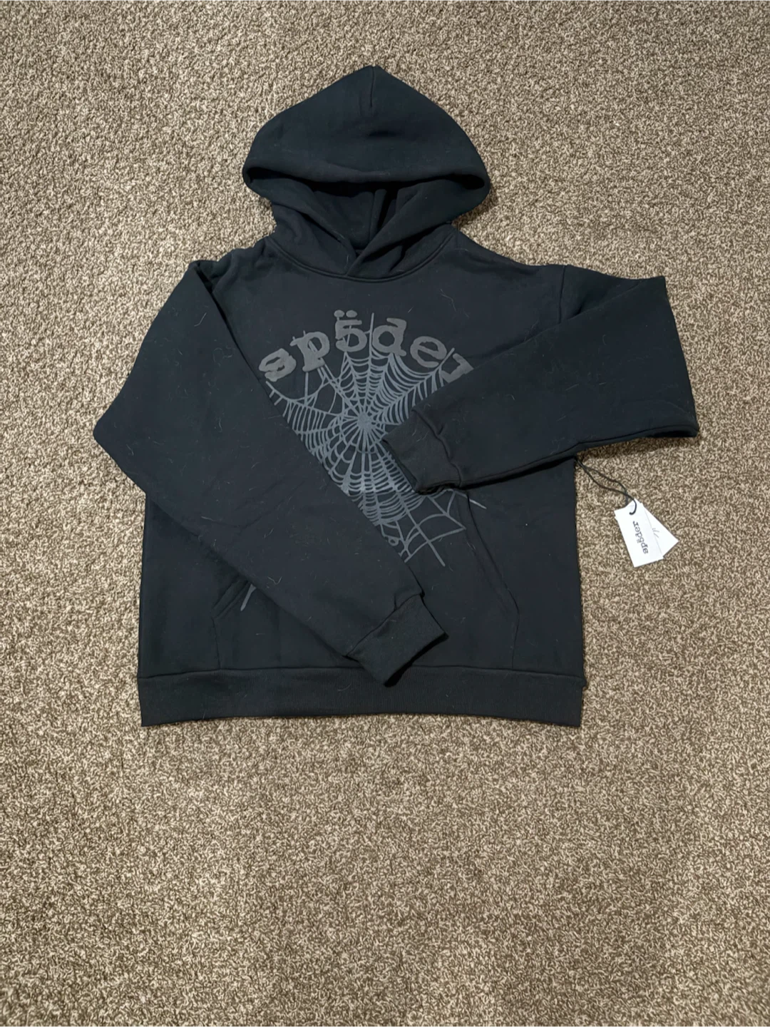Sp5der Black Spiderweb Hoodie - photo 2