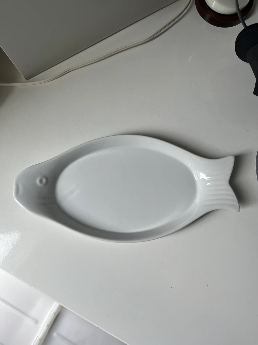 Porcelain Fish Serving Platter