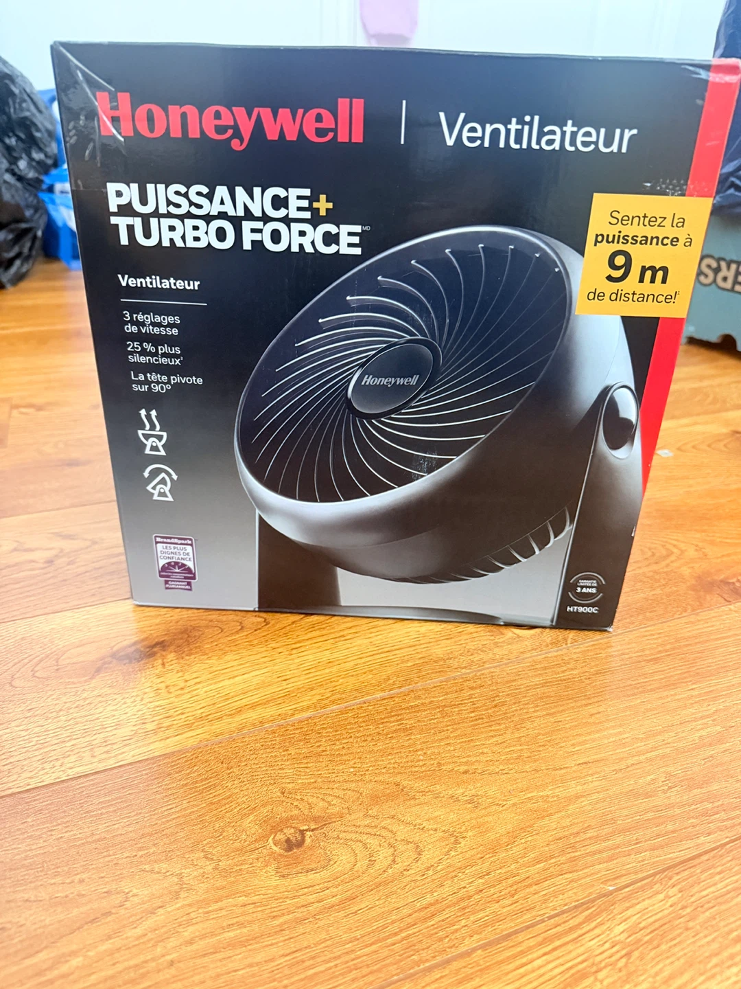 Honeywell Turbo Force Air Circulator HT900C - photo 2