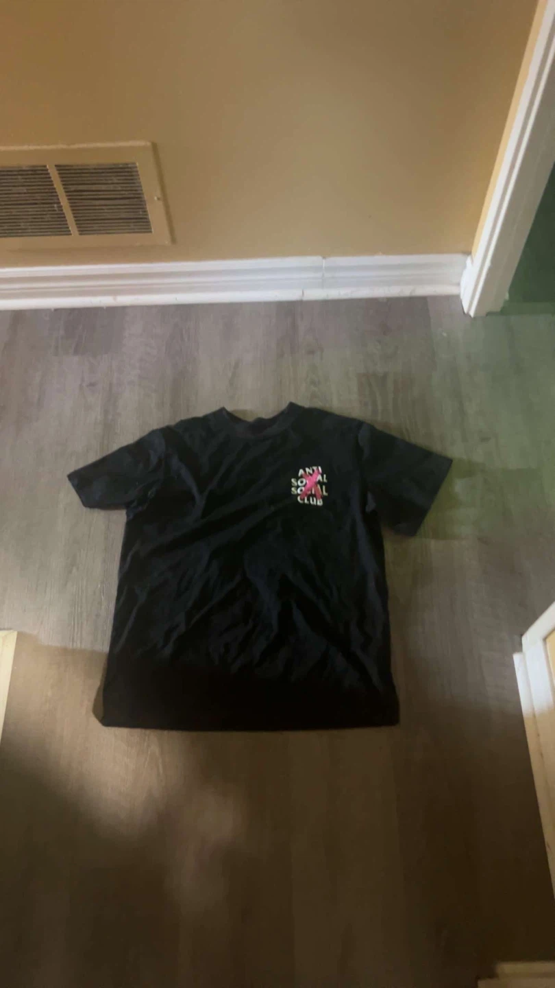 Anti Social Social Club Black T-Shirt