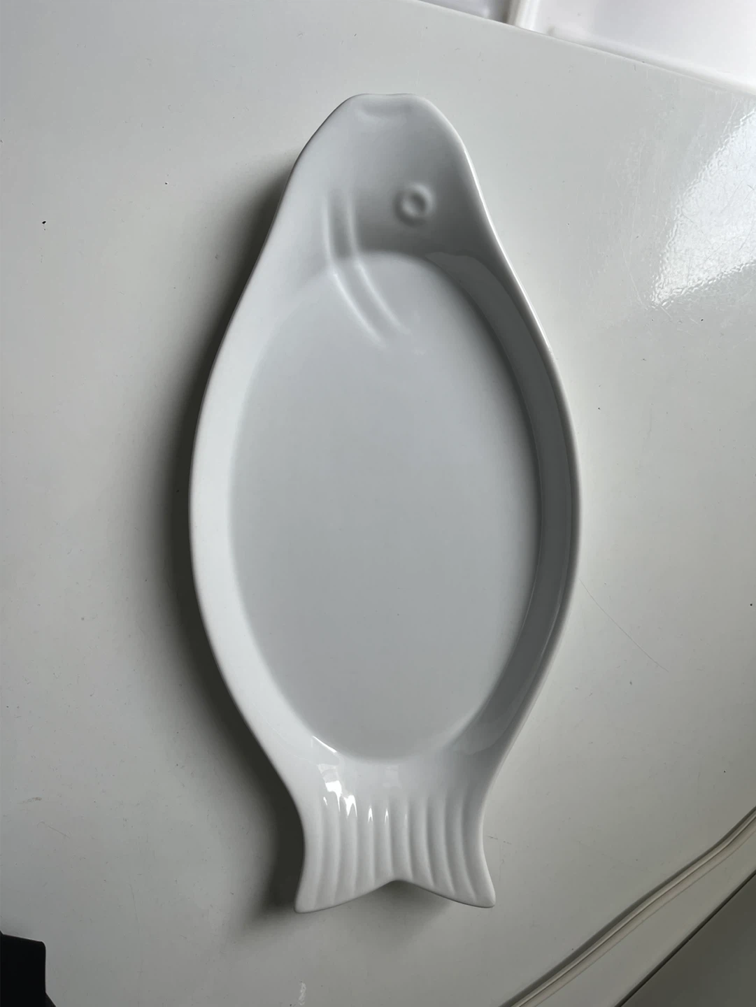 Porcelain Fish Serving Platter - photo 2