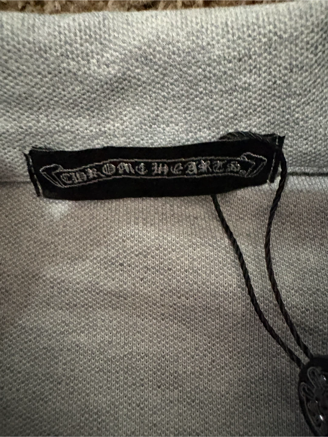 Chrome Hearts Cross Patch Polo Shirt - photo 5