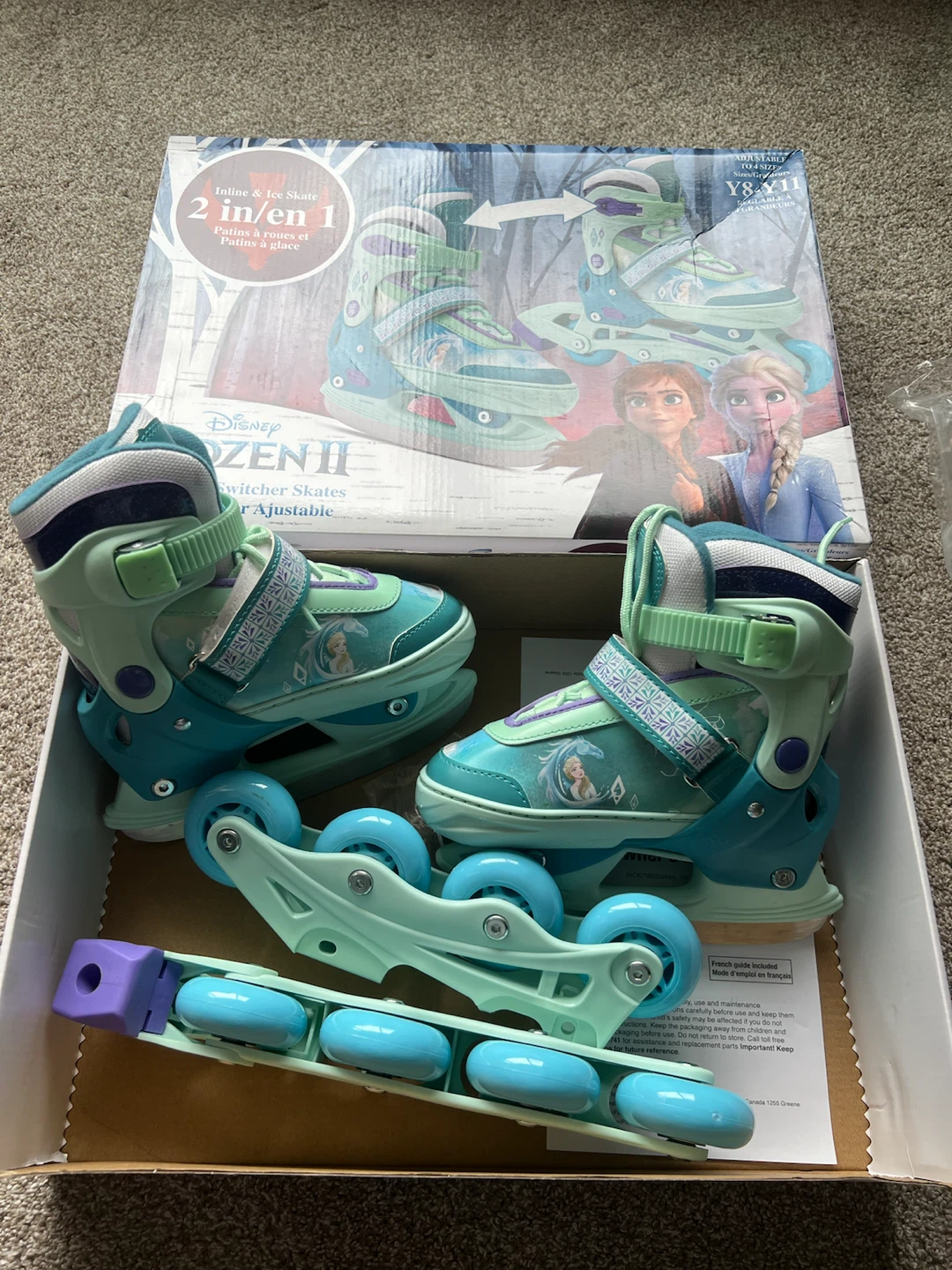 Disney Frozen II 2-in-1 Adjustable Skates - photo 2