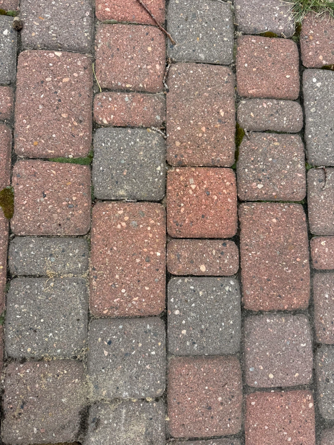 Red and Grey Concrete Patio Pavers (300 square feet) - photo 3