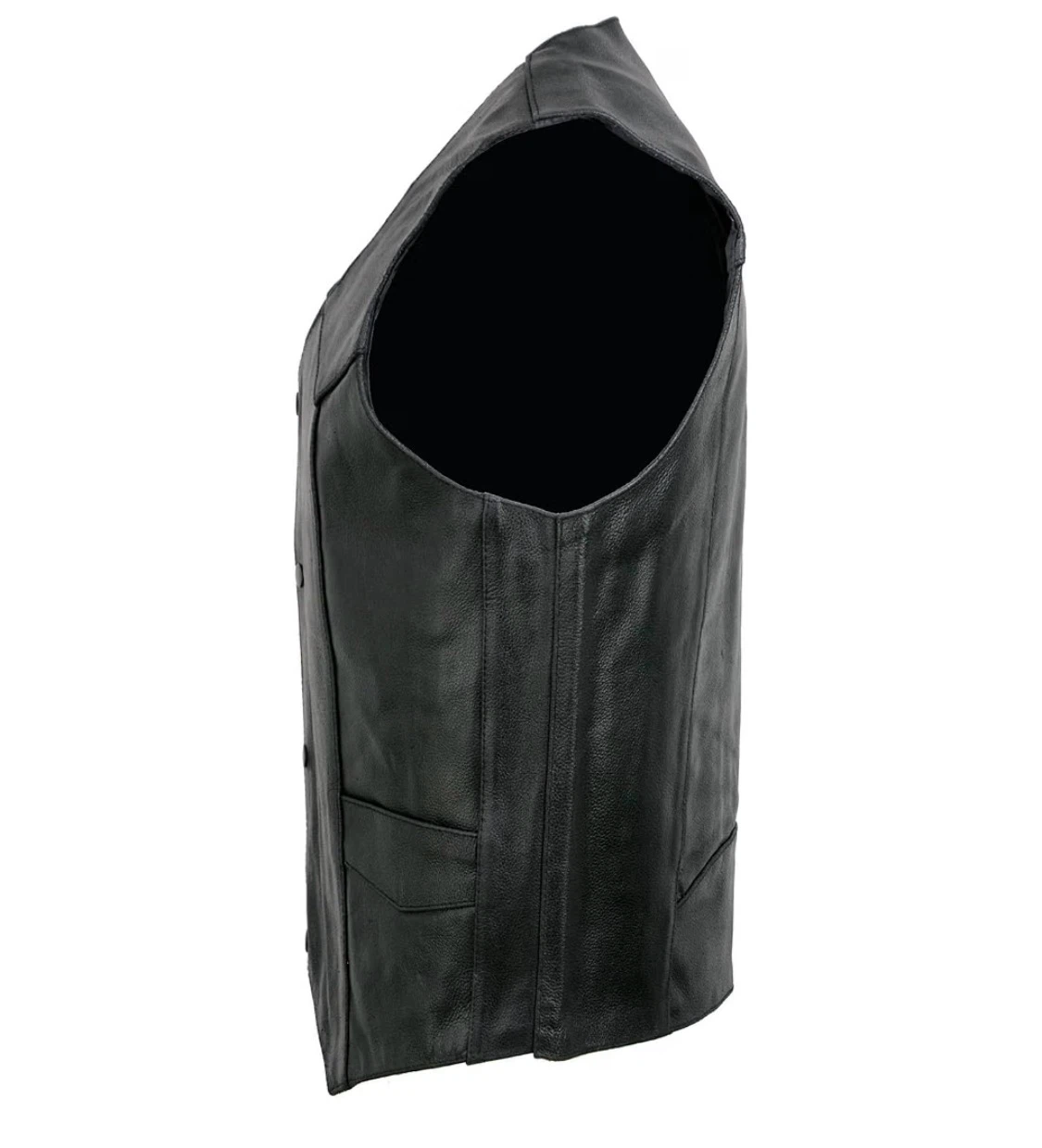 Event Leather Biker Vest - photo 4