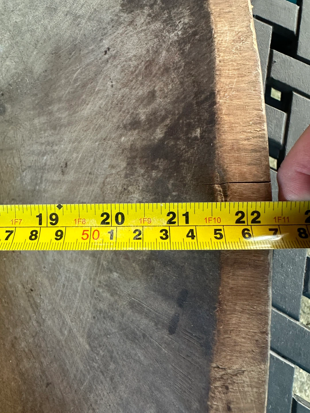 Large Wooden Dough Bowl - photo 5