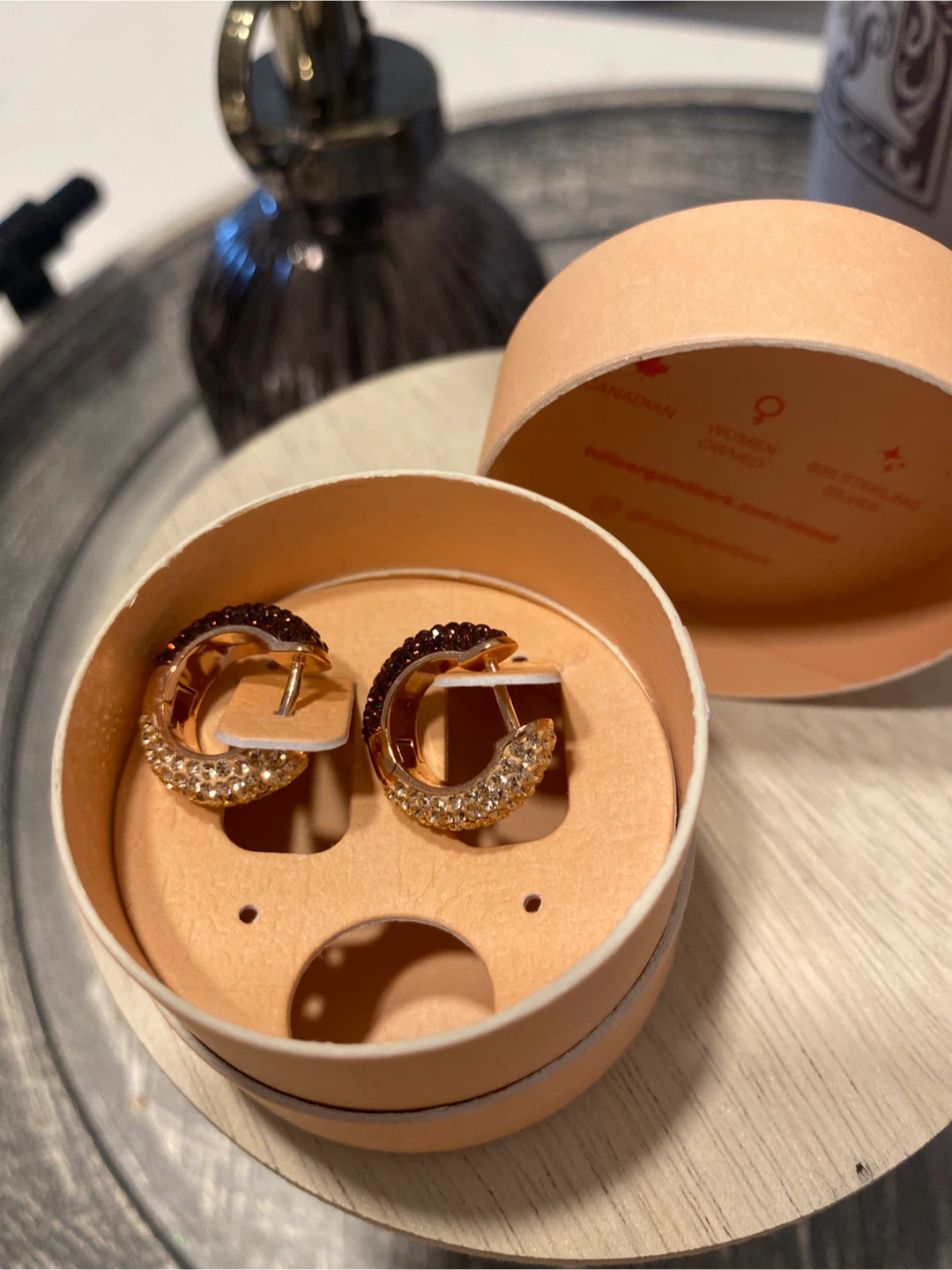 Hillberg & Berk Small Sparkle Reversible Hoop Earrings - photo 3