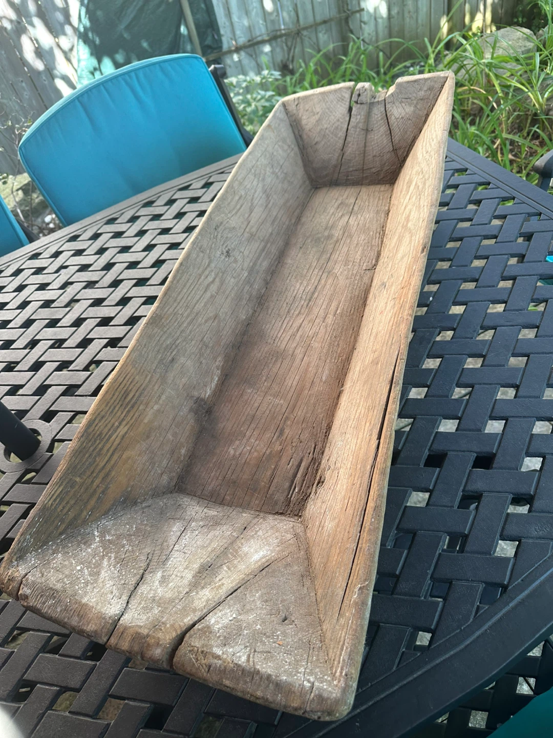 Antique Feeding Trough - photo 2
