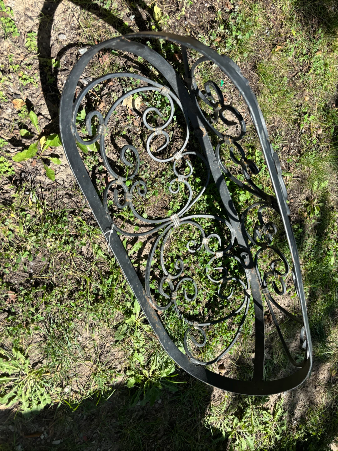 Black Iron/Metal Wall Basket Planter - photo 2