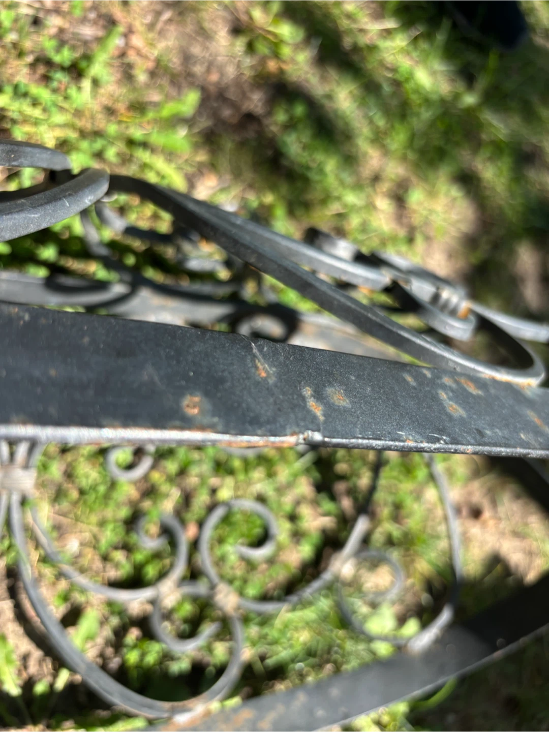 Black Iron/Metal Wall Basket Planter - photo 3
