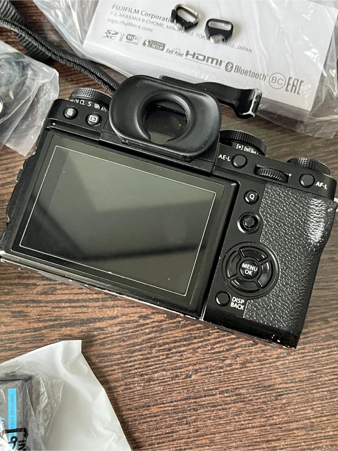 Fujifilm XT-3 Body - back - photo 4