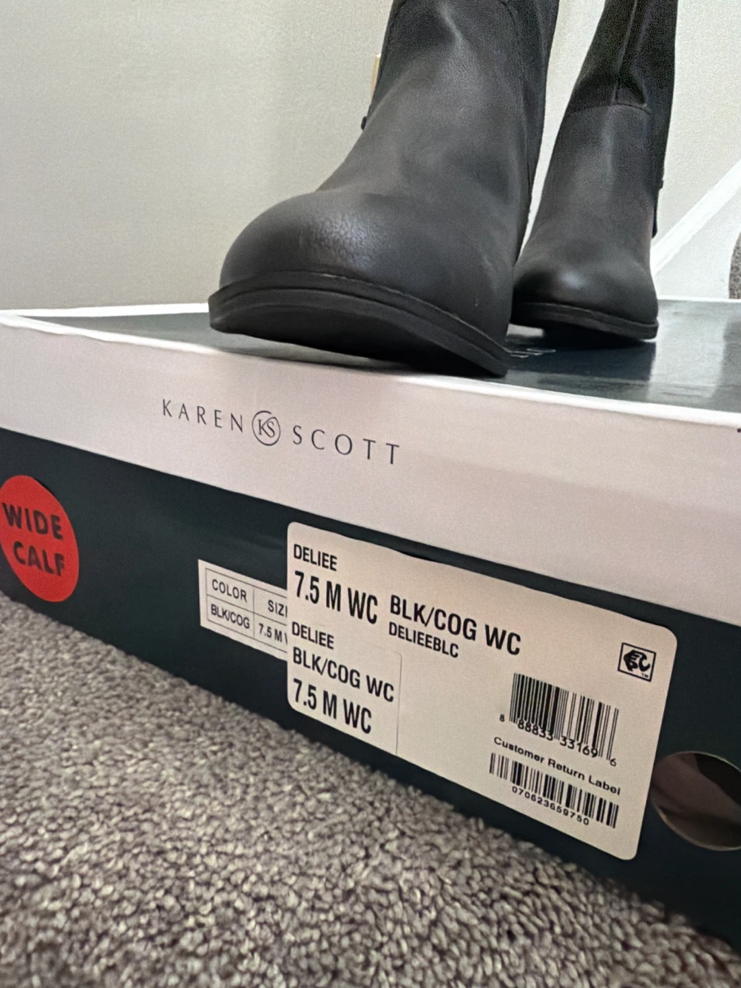 Karen Scott Deliee Boots Size 7.5 M Wide Calf - photo 4