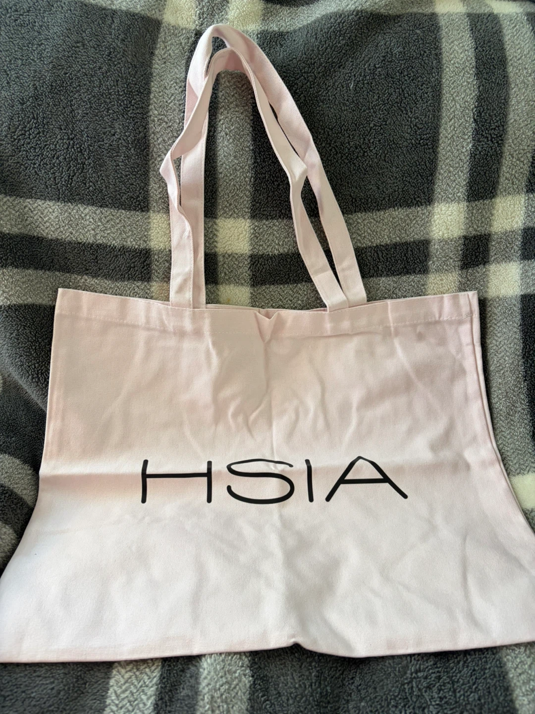 HSIA Pink Canvas Tote Bag