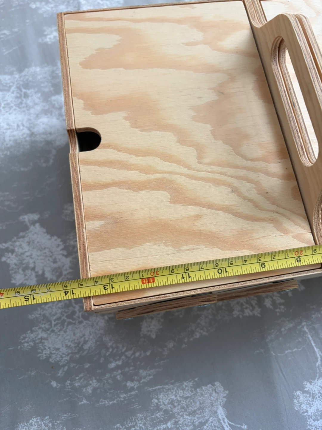 Wooden Accordion Sewing Box - photo 3