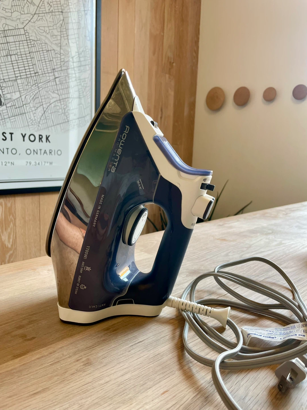 Rowenta Pro Master 1700W Steam Iron - Made in Germany 🇩🇪