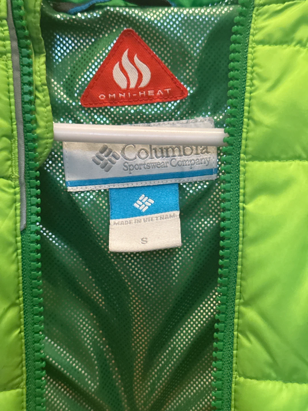 Columbia Omni-Heat Puffer Jacket - Green - photo 2