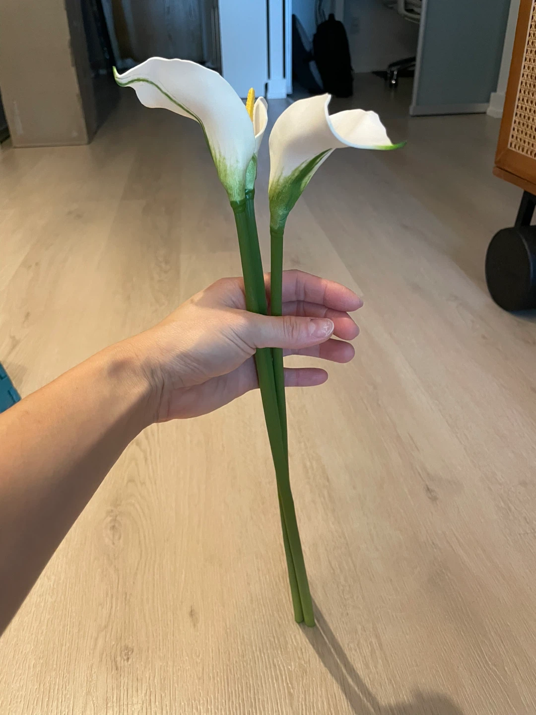 Real Touch Artificial Calla Lily Flowers - photo 4
