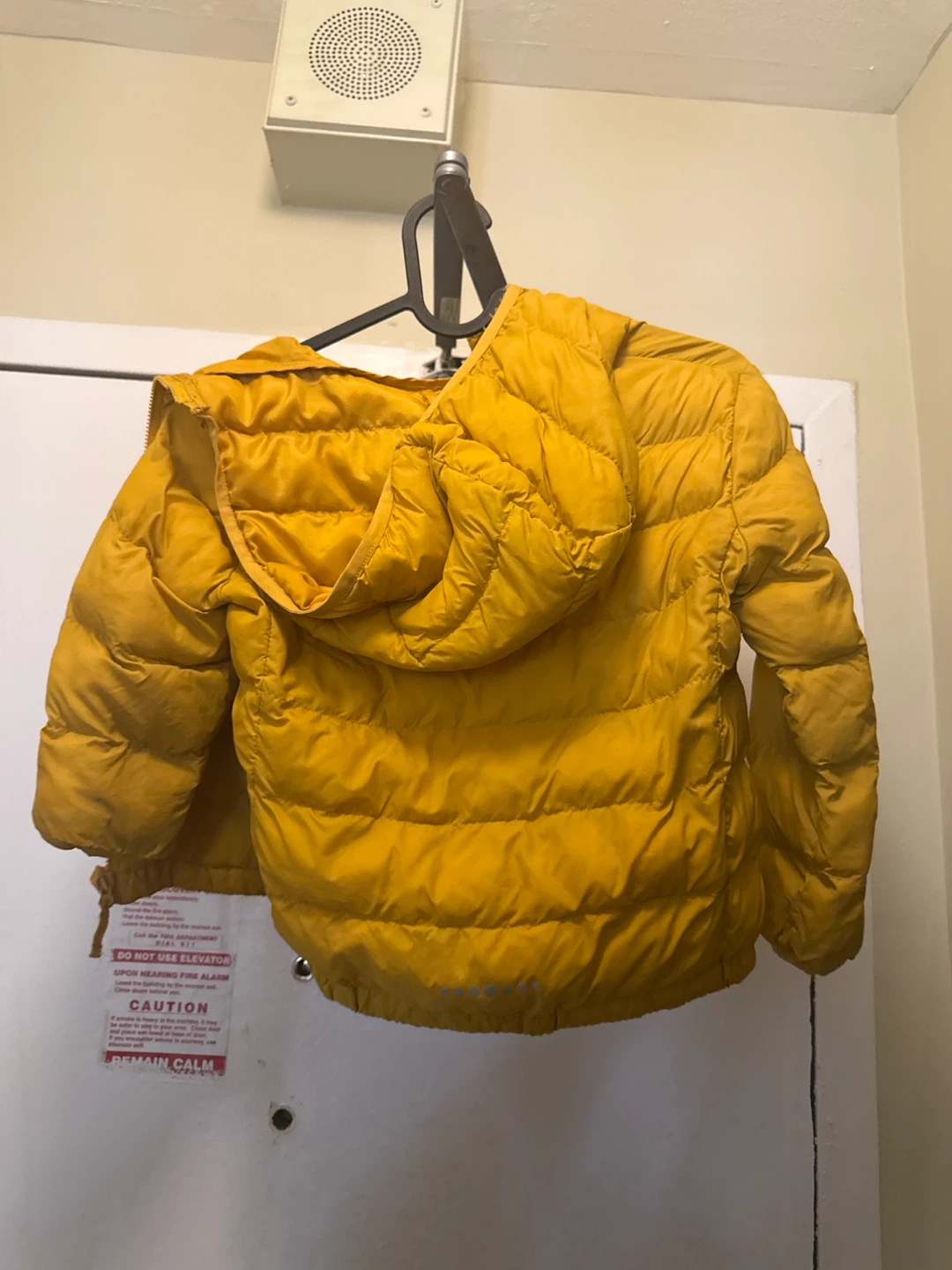 Uniqlo Kids Light Down Jacket - Yellow - photo 3
