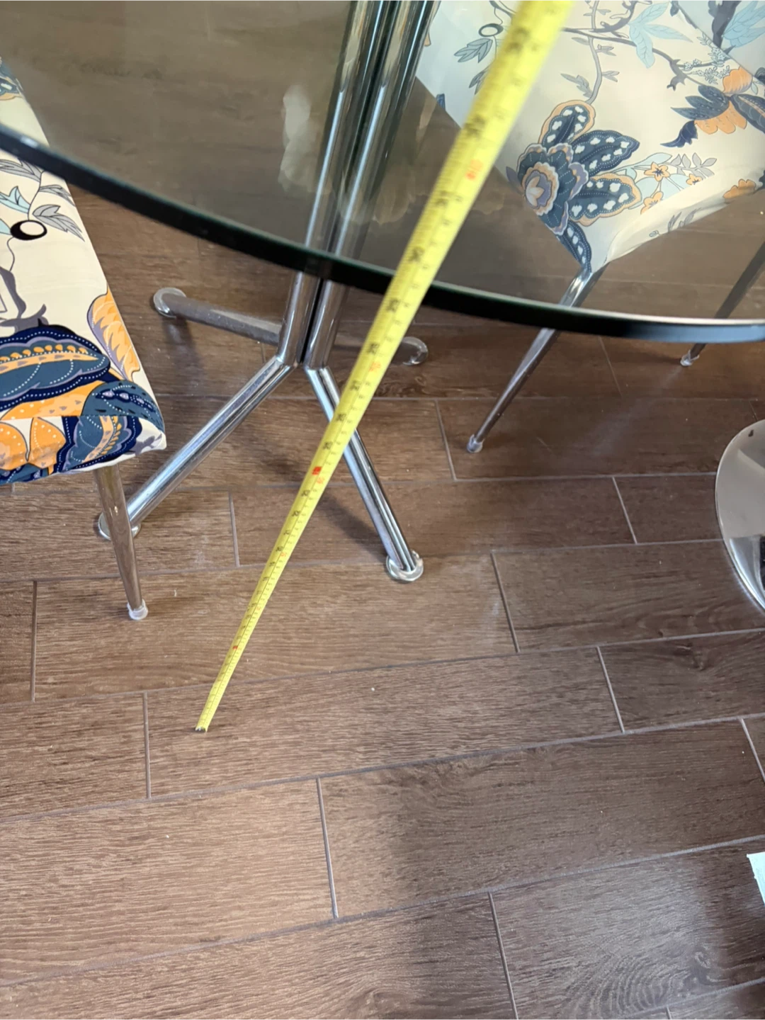 Glass Dining Table with Two Chairs - photo 4