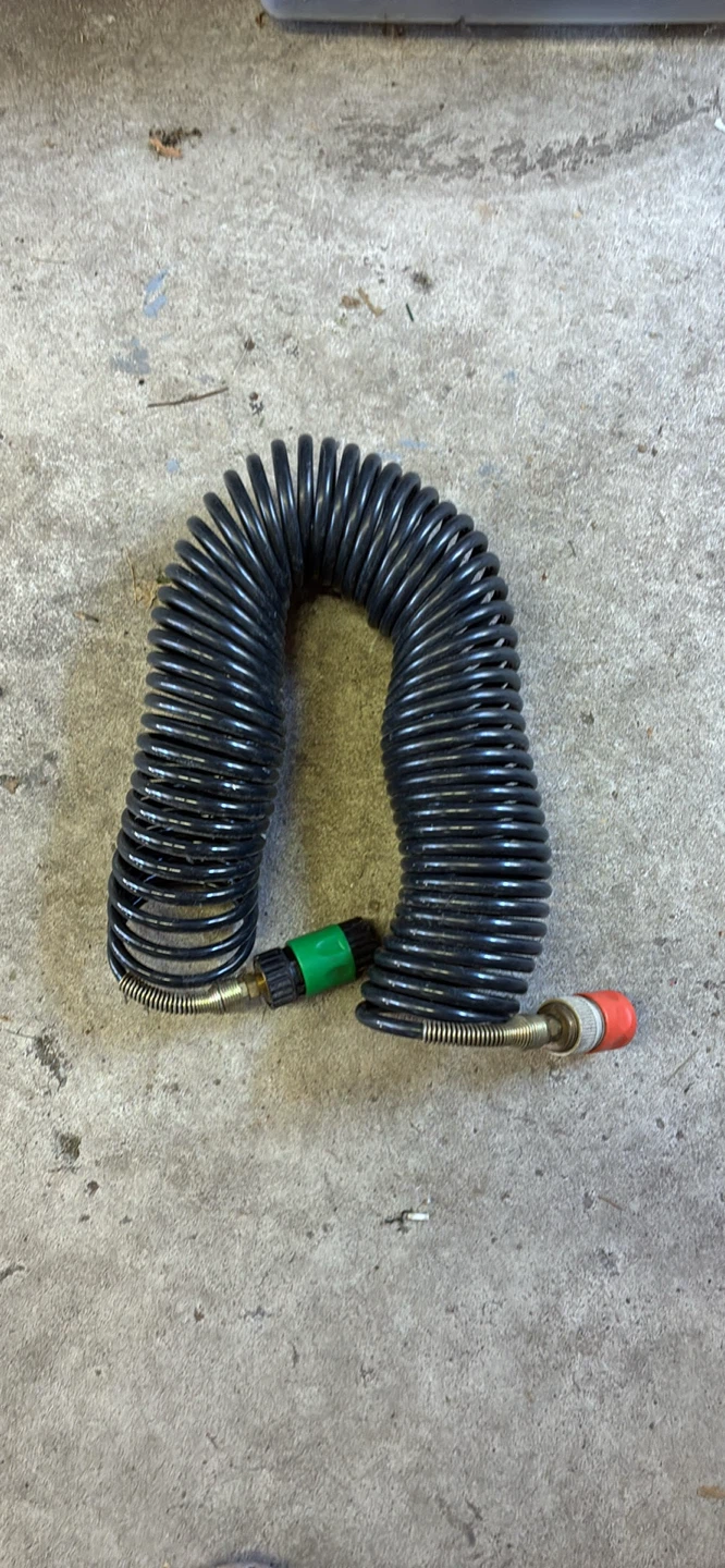 Coiled Garden Water Hose – Great Condition