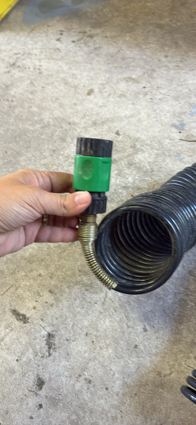 Coiled Garden Water Hose – Great Condition - photo 2