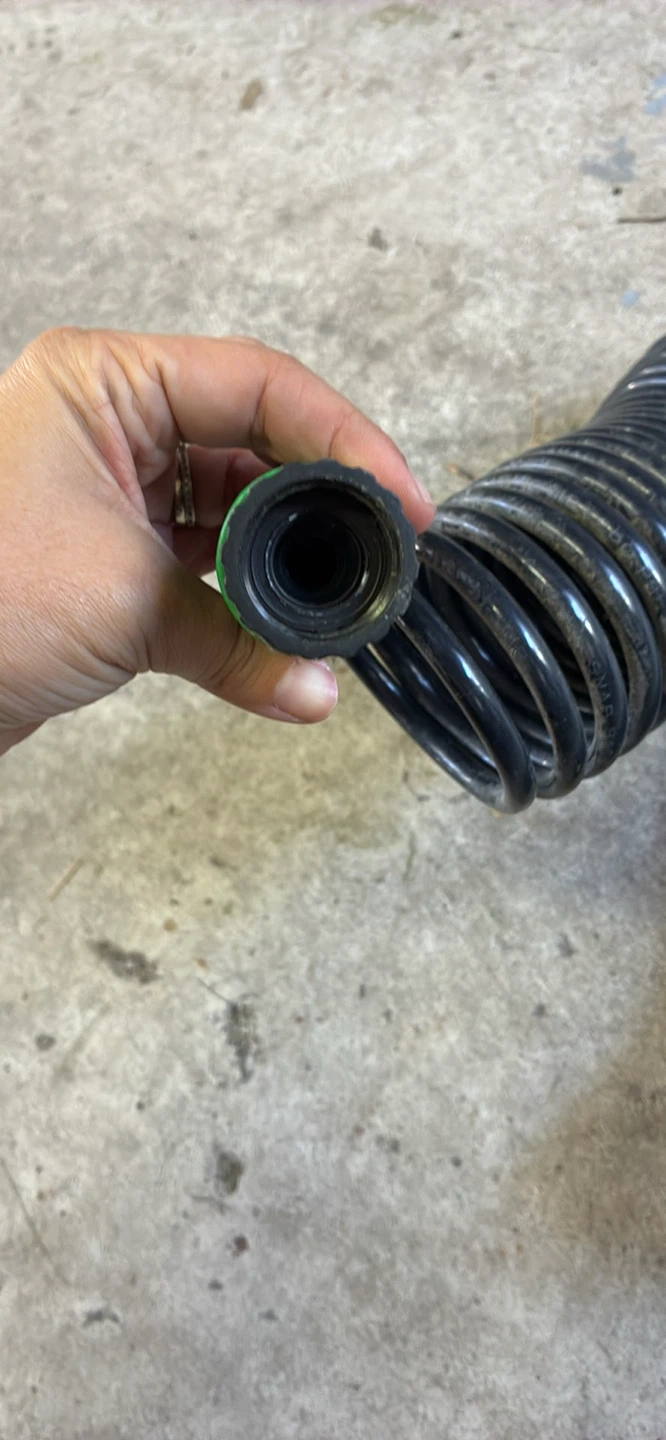 Coiled Garden Water Hose – Great Condition - photo 3