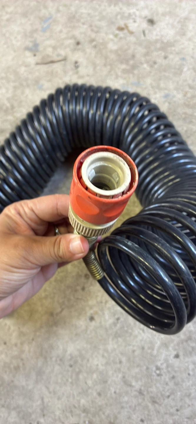 Coiled Garden Water Hose – Great Condition - photo 5