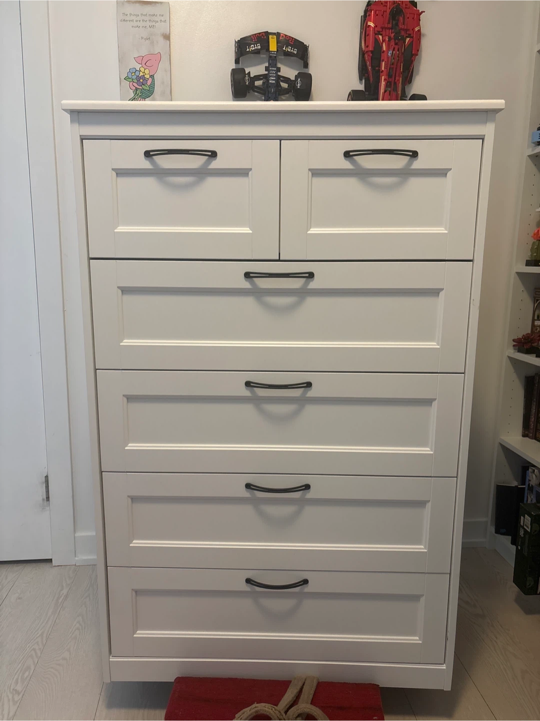 IKEA fagelfjallet White 6-Drawer Chest