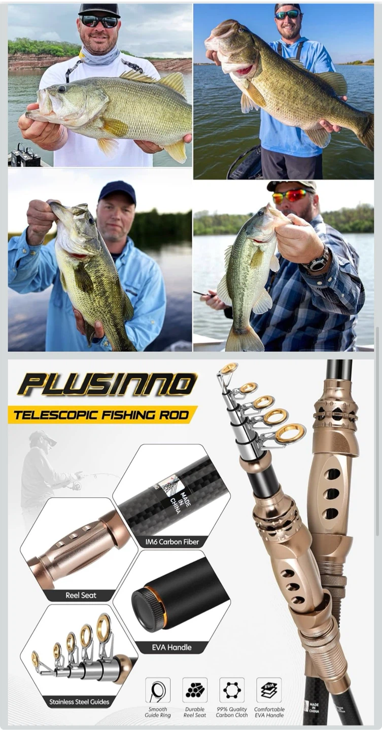 Plusinno Telescopic Fishing Set 2 pack - photo 3